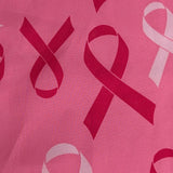 Pink Ribbons Breast Cancer Awareness Print Cotton Bandana (22 inches x 22 inches)