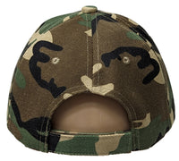Camouflage Personalized Text Embroidered Unisex Baseball Cap, Adjustable Hat, Custom Text