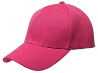 Pink Personalized Text Embroidered Unisex Baseball Cap, Adjustable Hat, Custom Text
