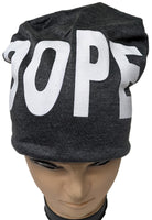DOPE Charcoal Cotton Blend Beanie Hat