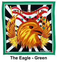 The Eagle Green Design Print Cotton Bandana (22 inches x 22 inches)