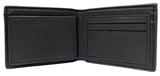 G Style Gray Leather Italian Designer Bi-Fold Bifold Wallet
