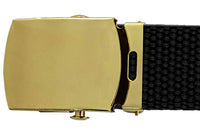 Gold Chrome Metal Buckle for Military Web Belt