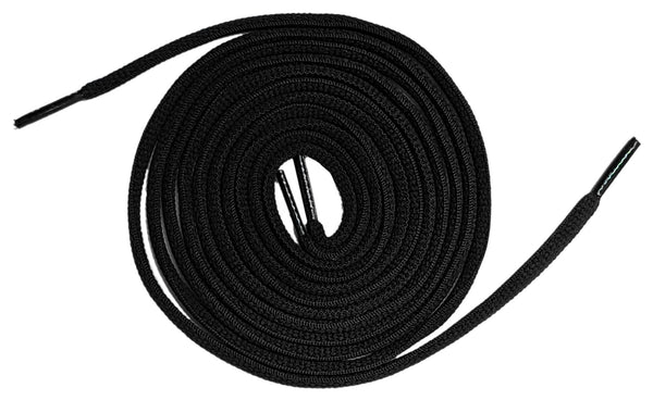 Black Oval Athletic Sneaker 36, 45, 54 Inch Shoelaces