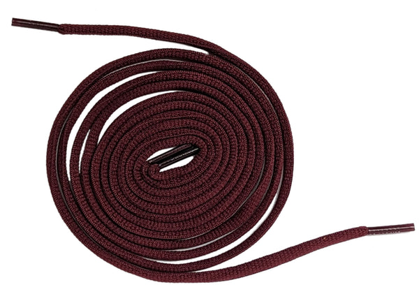 Burgundy Oval Athletic Sneaker 45 Inch Shoelaces