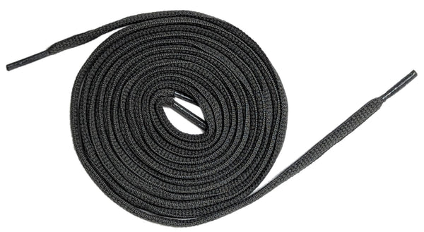 Charcoal Oval Athletic Sneaker 45 Inch Shoelaces