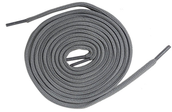 Gray Oval Athletic Sneaker 45 Inch Shoelaces