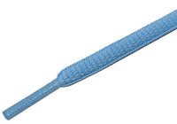 Light Blue Oval Athletic Sneaker 36, 45, 54 Inch Shoelaces
