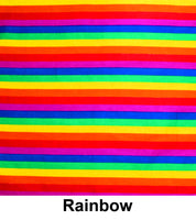 Rainbow Print Designs Cotton Bandana (22 inches x 22 inches)