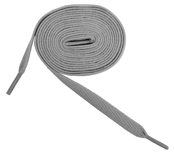 Gray Skateboard Sneaker 45 inches Length, 0.5 inches Width Shoelaces