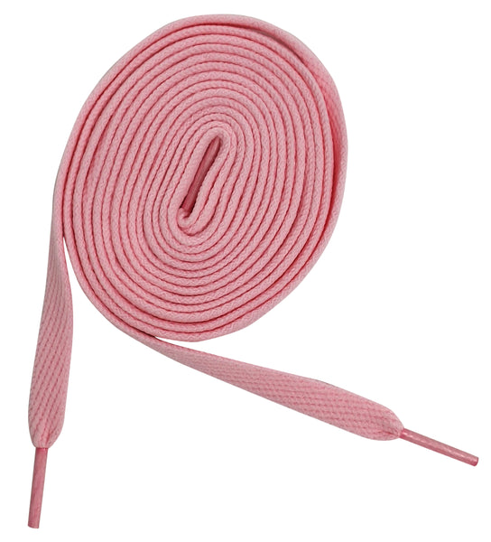 Light Pink Skateboard Sneaker 45 inches Length, 0.5 inches Width Shoelaces