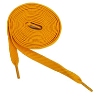 Yellow Skateboard Sneaker 45 inches Length, 0.5 inches Width Shoelaces