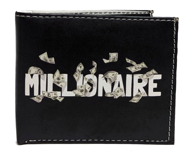 Millionaire Money Bi-Fold Bifold Wallet