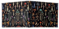Psychedelics Mushrooms Leather Bi-Fold Bifold Wallet