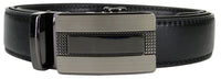 Men Genuine Leather Automatic Ratchet Click Lock Buckle Belt Designer Style:308