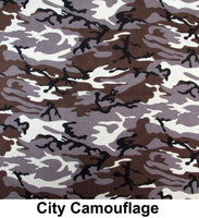 City Camouflage Design Print Cotton Bandana (22 inches x 22 inches)