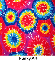 Funky Art Design Print Cotton Bandana (22 inches x 22 inches)