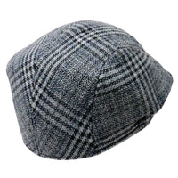 Mens Gray Plaid Design Ivy Cap Gatsby Newsboy Cabbie Winter Warm Hat