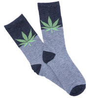 6 PAIRS Marijuana Weed Cannabis Potleaf 420 Rasta Crew Length Socks