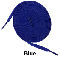 Blue Flat Athletic Sneaker 27 36 45 54 63 Inch Shoelaces