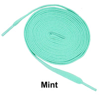 Mint Flat Athletic Sneaker 27 36 45 54 63 Inch Shoelaces