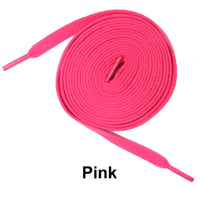 Pink Flat Athletic Sneaker 27 36 45 54 63 Inch Shoelaces