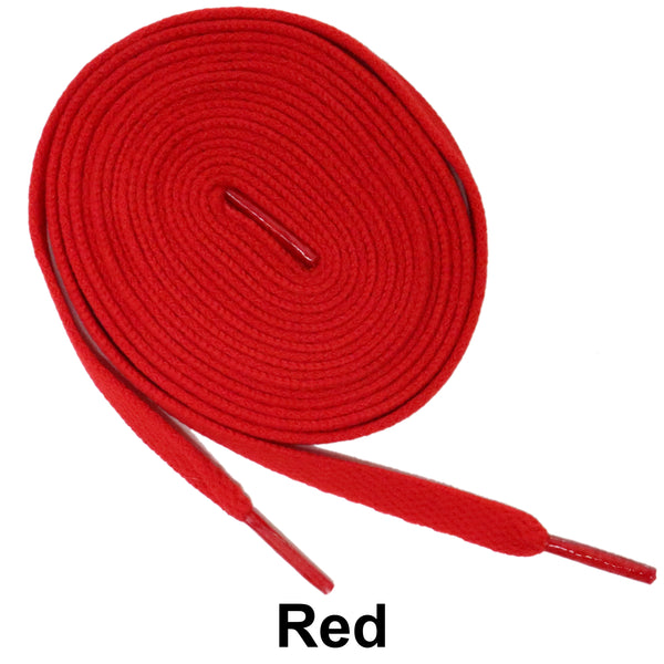 Red Flat Athletic Sneaker 27 36 45 54 63 Inch Shoelaces