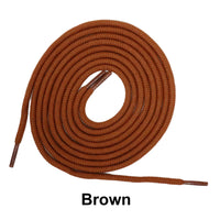 Brown Round Athletic Sneaker 27 36 45 54 63 Inch Shoelaces
