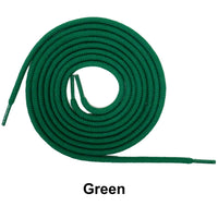 Green Round Athletic Sneaker 27 36 45 54 63 Inch Shoelaces