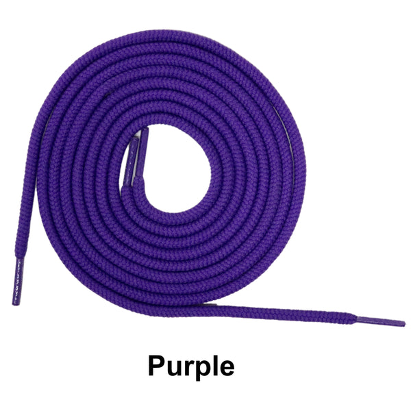 Purple Round Athletic Sneaker 27 36 45 54 63 Inch Shoelaces