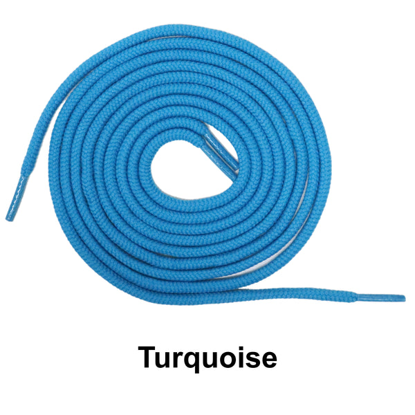Turquoise Round Athletic Sneaker 27 36 45 54 63 Inch Shoelaces