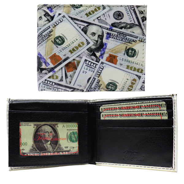 wallet full of hundred dollar bills