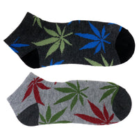 6 PAIRS Marijuana Weed Cannabis Low Cut No Show Socks